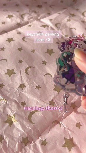 for some reason the other keychains didnt have plastic films 😭 #anime #manga #animekeychains #saikik #saiki #jjk #jujutsukaisen #asmr