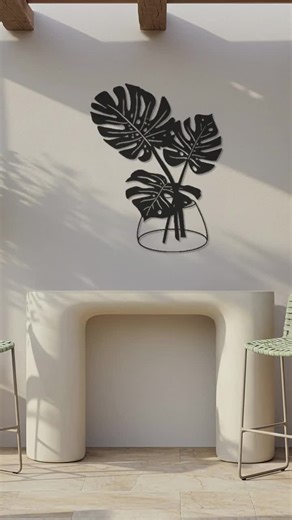 Rustic Clover Metal HOME Sign – Irish Wall Art