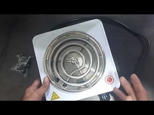 1000W Electric Hot Plate Review | Compact & Powerful Portable Stove for Easy Cooking!
