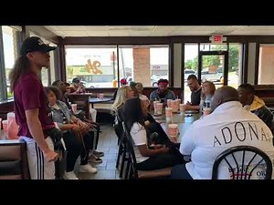 Eddie James & His Team Singing 'Adonai' at Whataburger in Pensacola, Florida