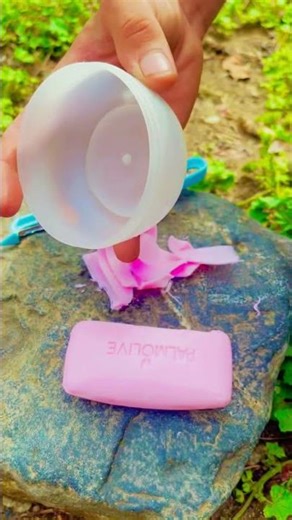 DIY Portable Soap Dispenser for Hiking & Travel #wildsurvival #camping #experiment #survivalist