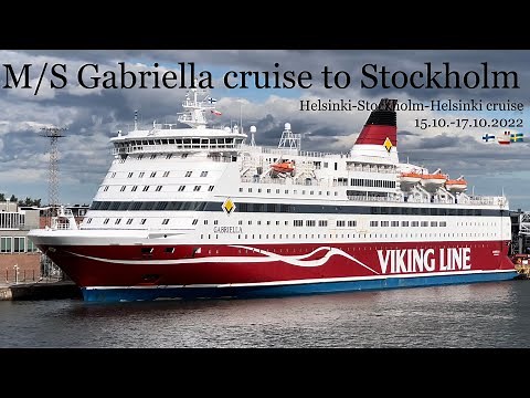 Viking Gabriella cruise to Stockholm
