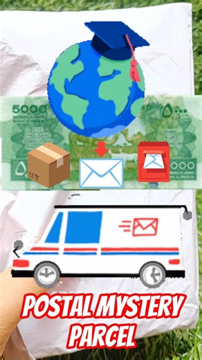 postal mystery parcel 📦📩📮 #azarchannel #postal #currency