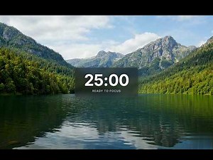 River Flow Focus 🌊 50 Min Pomodoro Timer for Deep Work & Study