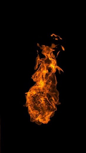 Fire Loop | Fireball Explosion | Vertical Fire Stick Burn | Fire Effect Green Screen #greenscreen