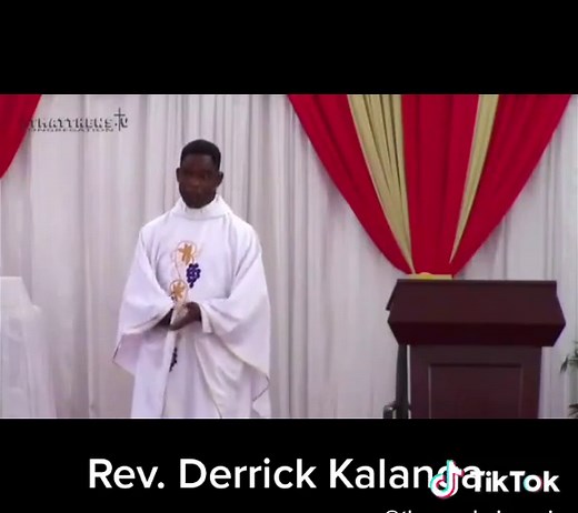 Rev. Derrick Kalanga: Inspiring Speech in Unique Robe