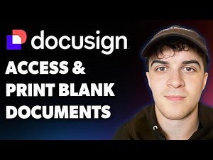 How to Access and Print Blank Documents in Docusign (Full 2025 Guide)