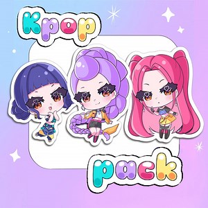 Kpop Sticker Pack - Etsy