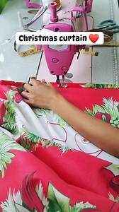 Christmas curtain ❤️ #Curtains | Miss CHE DIY
