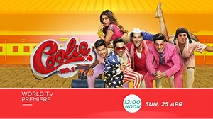 Khake bhelpuri, yaha masti aur hungame ki guarantee hogi poori! 🔥 Watch the #WorldTelevisionPremiere of Coolie No.1 on Sun, 25th April at 12 PM on #ZeeCinema Endless Entertainment. Only on ZEE5! Download Now https://zee5.onelink.me/RlQq/fpicDownloadZEE5App #CoolieNo1 #CoolieNo1OnZeeCinema #CoolieNo1On25thApril #HarGharNayeSuperhits #SeeneMeinCinema Varun Dhawan #SaraAliKhan #ShikhaTalsania Sahil Vaid #RajpalYadav #JavedJaffrey #PareshRawal Johny Lever Jackky Bhagnani Pooja Entertainment Varun D