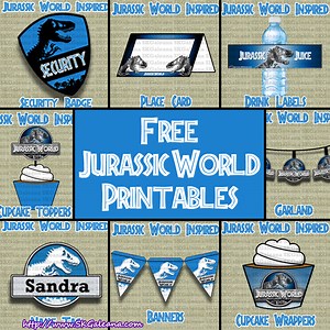 Free Jurassic World Printables, Activities and Crafts!