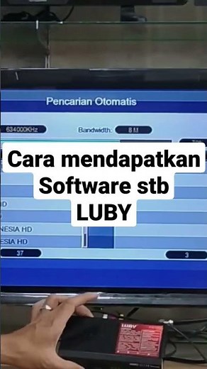 download software gratis set top box luby dvb-t2 -02 #shorts