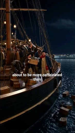 Boston Tea Party Gone Wrong — I Crack a Joke After Tossing the Crate 😂