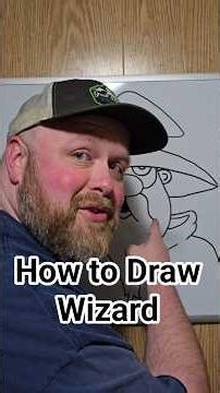 how to draw a wizard