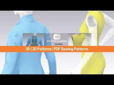 3D Fashion Making Seamless Repeat Digital Knit Fabrics