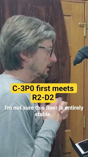 run hardware install wizard. #c3po #voiceimpressions #r2d2 #droids #thephantommenace
