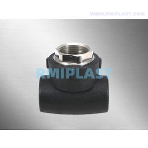 [Hot Item] PE Female Thread Tee of Socket Fusion SDR11 SDR17 HDPE Pipe Fittings Connector Reducing Three Way Fitting for Water Supply