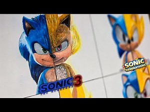 Drawing SONIC The Hedgehog - Normal vs Super in 4 Different Styles