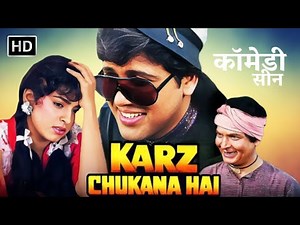 Classic Bollywood Comedy | Govinda's Funniest Moments with Asrani | Karz Chukana Hai 🎬 HD Scene