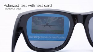 Watch Use Polarized Test Card to Test if CAXMAN Sunglasses Polarized on Amazon Live