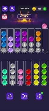 Ball Sort Master Level 1019 #ballsortmaster #ballsortmastersolution #puzzlegame #gaming #games