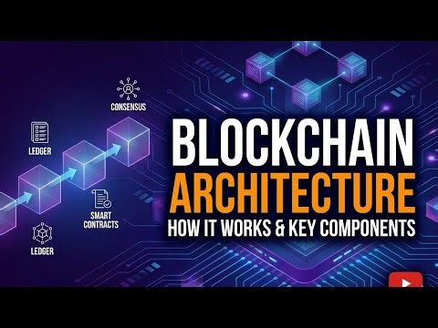 Blockchain Architecture Explained | Layers of Blockchain with Simple Diagram | Beginner Tutorial
