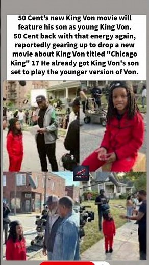 50 Cent Reportedly Bringing King Von’s Story to the Big Screen 🎬🔥#50cent #fyp#shorts