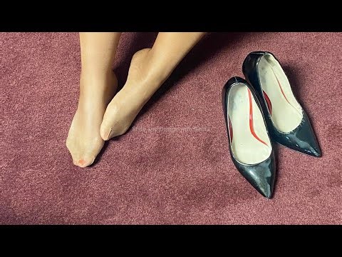 Very wearable and worn pointy toe pumps collection