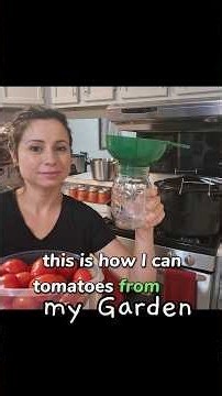 Canning made easy; preserving tomatoes
