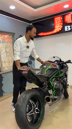 50 lakh 🔥 Ninja h2 😱 #h2r #automobile #kawasaki10r #kawasaki #zx10r #ninjah2r #kawasakininja