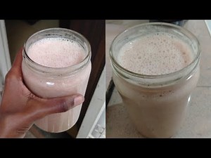 Easy Fruit Smoothie Recipe 3 ingredients