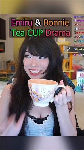 Emiru & BonnieRabbit Tea CUP Drama #emiru #bonnierabbit #twitchclips #twitch