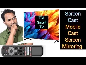 TCL android smart tv Screen cast. How to screen cast in smart tv. TCL me screen cast kaise re?