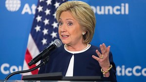 Hillary Clinton Asked About Paula Jones at New Hampshire Event