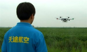 [Hot Item] Tta M6e Agricultural Pesticide Sprayer Drone Crop Spraying Uav Large Payload Uav