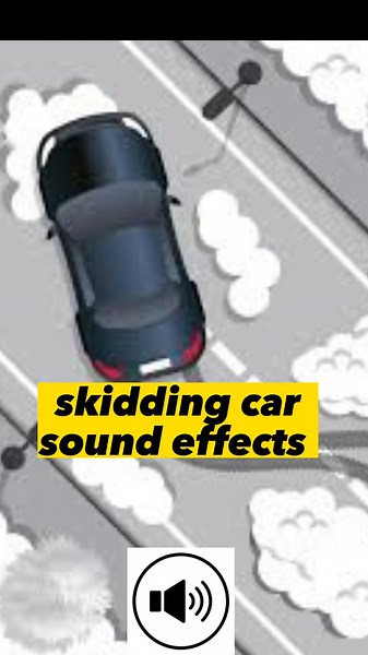 Skidding Car Sound Effects Compilation