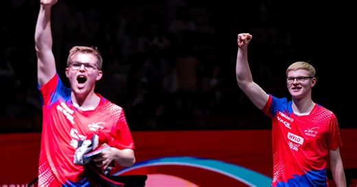 Tennis de table : les frères Lebrun en finale du double à Singapour