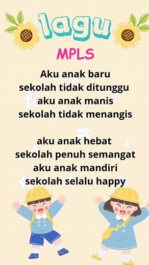597K views · 4.6K reactions | Lagu MPLS "aku anak baru" #lagumpls #laguharipertamamasuksekolah #laguawalsekolah #laguanak #laguanakbaru #lagupaud #lagumplsseru | Nafiatun Hasanah | Facebook