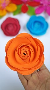 1.2M views · 12K reactions | Easy paper craftsRealistic paper rose making | Creative Art & Craft Ideas | Facebook