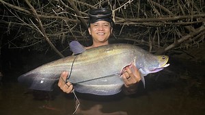 Mencari ikan monster di sungai kalimantan #kenyalang96 #reels #dayak #kalimantan #sarawak | Kenyalang Reels