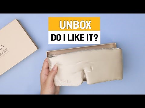 Sleeping Mask Review (DROWSY Silk Sleep Mask)