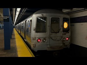 IND Concourse Line: (B) and (D) Local Trains @ Fordham Road (R46, R68, R68A)