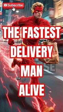 Flash the Pizza Delivery Guy | When Super Speed Meets Pizza Delivery 🍕⚡