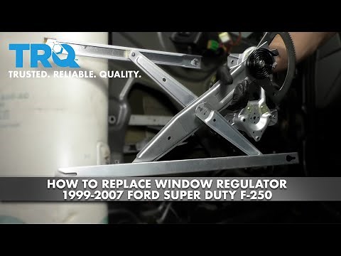 How to Replace Front Window Regulator 1999-2007 Ford Super Duty F-250