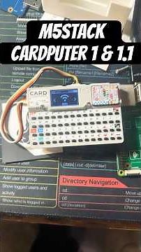 Setting up a M5Stack Cardputer. Powered by the ESP32-S3 #m5stack #esp32 #iot #bruce #wifi #bluetooth