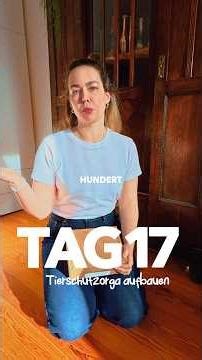 Tag 17: 40% + Extra-Rabatt bei Hunderunde 🐾 | Ich gründe eine Tierschutzorga #shorts #tierschutz