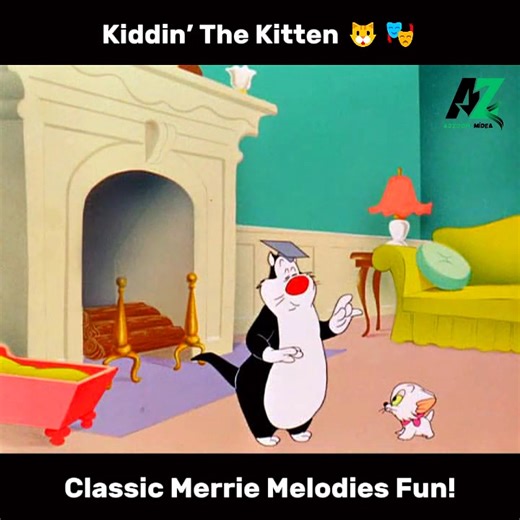 Kiddin’ The Kitten 🐱🎭 | Part-1 Merrie Melodies’ Classic Feline Fun! #KiddinTheKitten #MerrieMelodies #ClassicCartoons #GoldenAgeAnimation #TimelessHumor #CartoonComedy #VintageAnimation #FamilyEntertainment #KittenAdventures #CartoonFavorites | Classic Cartoon