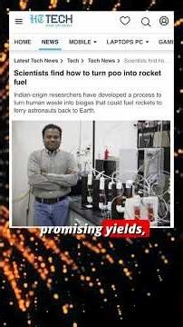 Poo-to-Rocket Fuel: Old NASA Breakthrough Goes Viral Again.