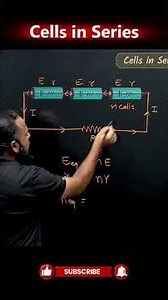 Cells in Series | Class 12 Physics | Equivalent EMF & Internal Resistance | NEET | JEE