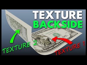 Texture to Back Side (Reverse Normal) of Polygon in Maya
